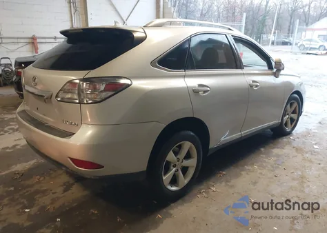 2010 Lexus Rx 350 z USA, uszkodzony, nr VIN 2T2BK1BA6AC069129
